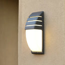 Axyaa Outdoor LED Wall Lamps with Radar Motion Sensor - Waterproof Sconce for Garden and Porch