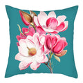 Axyaa Spring Flower Plant Decor Cushion Cover for Home Sofa