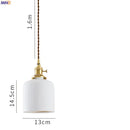 Axyaa Glass LED Pendant Lights: Modern Nordic 3-Head Fixture for Home Dining, Cafe & Bar