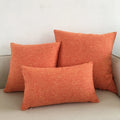 Axyaa Ivory Sofa Cushion Cover in Various Sizes for Home Decor