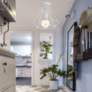 Axyaa Iron Ceiling Light: Modern Fixture for Parlor, Dining Room, Balcony