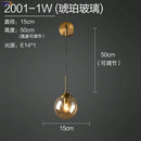 Nordic Glass Ball LED Wall Lamp by Axyaa - Modern Bedroom, Bathroom, Stair Lighting