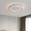 Axyaa Modern Minimalist Round LED Ceiling Lamp for Living Room, Study, Dining, and Bedroom