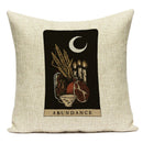 Axyaa Retro Pet Pattern Cushion Cover - Decorative Sofa Linen Pillow Case
