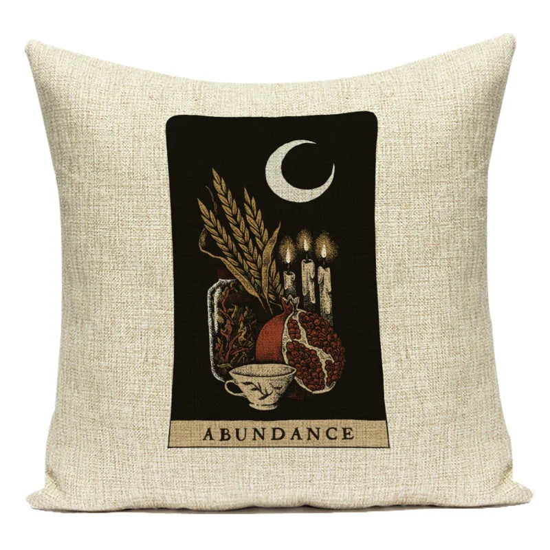 Axyaa Retro Pet Pattern Cushion Cover - Decorative Sofa Linen Pillow Case