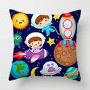 Axyaa Space Dream Decorative Sofa Cushion Cover Alien Astronaut Throw Pillows