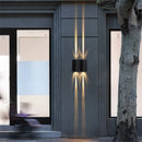 Axyaa LED Outdoor Wall Lamp: Waterproof, Bright for Corridor, Balcony, Courtyard Lighting