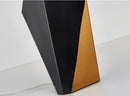 Axyaa Gold & Black Iron Desk Lamp - Modern Metal Art Table Light