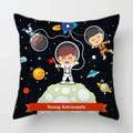 Axyaa Space Dream Decorative Sofa Cushion Cover Alien Astronaut Throw Pillows