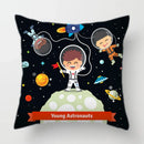 Axyaa Space Dream Decorative Sofa Cushion Cover Alien Astronaut Throw Pillows