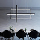 Axyaa Geometric Aluminum Pendant Light for Living Bedroom Restaurant Dining Kitchen
