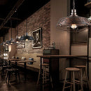 Axya Industrial Iron Pendant Light - Vintage Loft Bar Lighting