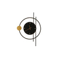 Axya Nordic Minimalist Mute Wall Clock Lamp for Living Room