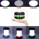 Axya Portable Camping Light: Collapsible Tent Lantern Flashlight Night Light