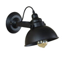 Axyaa Industrial Black Wall Lamp E27 Sconce for Indoor Lighting