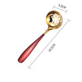 Axyaa Stainless Steel Soup Ladle Long Handle Large Tablespoon Kitchen Utensil