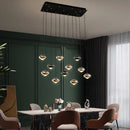 Axyaa LOFT Staircase Pendant Lights | Aluminum Ball Droplight for Restaurant Bar Décor