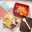 Axyaa Navy Style Double-Layer Bento Box 1200ml