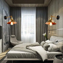Axyaa Retro Industrial Wall Lamp with E27 Edison Bulb for Home Restaurant Coffee Shop