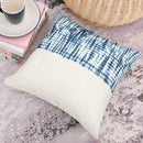 Axyaa Ink Blue Tassel Cushion Cover for Home Decor Bedroom Living Room
