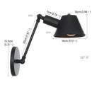 Axyaa Retro Vintage Rustic Warehouse Wall Sconce Light Fixture