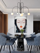 Axya Nordic Minimalist Chandelier for Living Room Restaurant Study Cafe Art