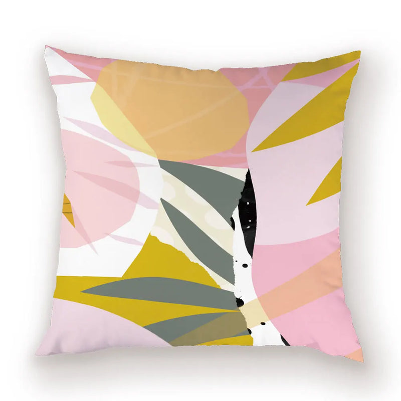 Axyaa Abstract Splice Pattern Pillow Case Bohemian Cushion Cover