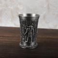 Axyaa Retro Egyptian Wine Glasses Set - Creative Cocktail and Shot Glass Pair