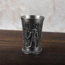 Axyaa Retro Egyptian Wine Glasses Set - Creative Cocktail and Shot Glass Pair