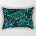 Axyaa Rectangle Lumbar Cushion Cover for Home Sofa Decoration