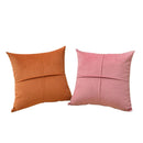 Axyaa Velvet Cushion Cover for Sofa, 45*45 Solid Colors, Soft and Stylish Pillowcase