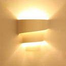 Axyaa Modern Bedroom Bedside Wall Lights Fashionable Vanity Lighting Home AC110-240V