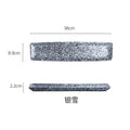 Axyaa Ceramic Long Plate for Sushi Snacks & Desserts