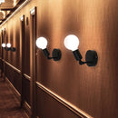 Axyaa Modern Vintage Adjustable LED Wall Lamp for Living Room Bedroom