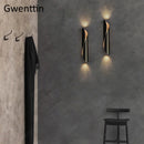 Axyaa Industrial Wall Sconce LED Light for Bedroom and Bathroom Mirror - Modern Milan Calla Décor