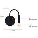 Axyaa Nordic LED Wall Lamp for Bedroom, Living Room and Aisle, E27 5W Indoor Reading Light