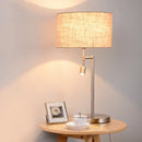 Axyaa LED Desk Lamp: USA Style Table Lamp for Living Room, Study, Reading - Eye Protection - E27 Socket