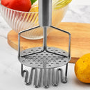 Axyaa Stainless Steel Potato Press Wavy Ricer Crusher Baking Kitchen Tools