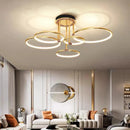 Axyaa Modern Nordic Rings Ceiling Chandelier for Living Room, Dining Room & Bedroom