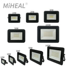 Axyaa 100W LED Industrial Floodlight Wall Lamp IP68 Outdoor Spotlight Security Lighting