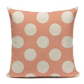 Axyaa Polka Dots Cushion Cover 45*45 Nordic Decorative Pillow for Home Sofa
