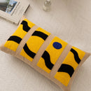 Axyaa Abstract Embroidered Cushion Cover 45x45cm/30x50cm for Living Room Sofa