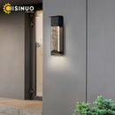 Axyaa Crystal LED Wall Light with PIR Motion Sensor for Outdoor Street Lamp