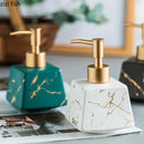 Axya Marbling Lotion Bottle Soap Dispenser for Bathroom Handwashing Fluid