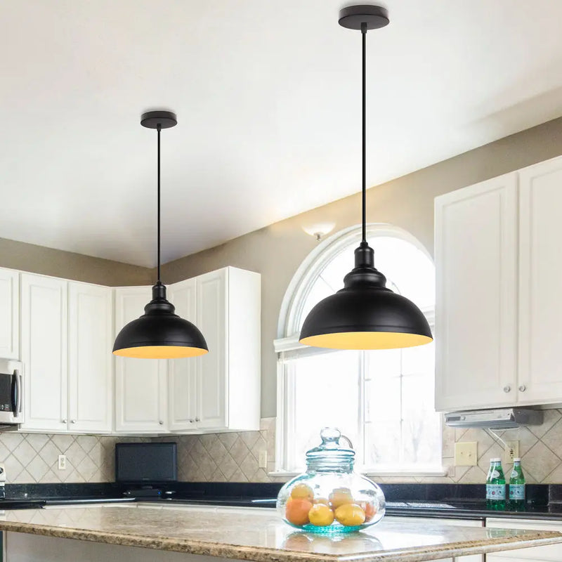 Axyaa Retro Loft Industrial Pendant Light for Living and Bar Spaces