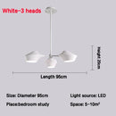 Axyaa LED Chandelier: Modern Dimmable Ceiling Light for Living & Dining Room