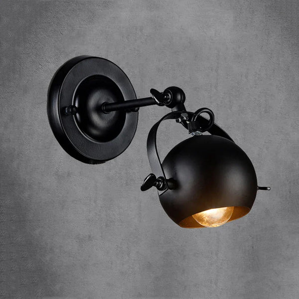 Axyaa Retro Loft Wall Light Sconce for Clothing Shop, Cafe, Bedroom, and More