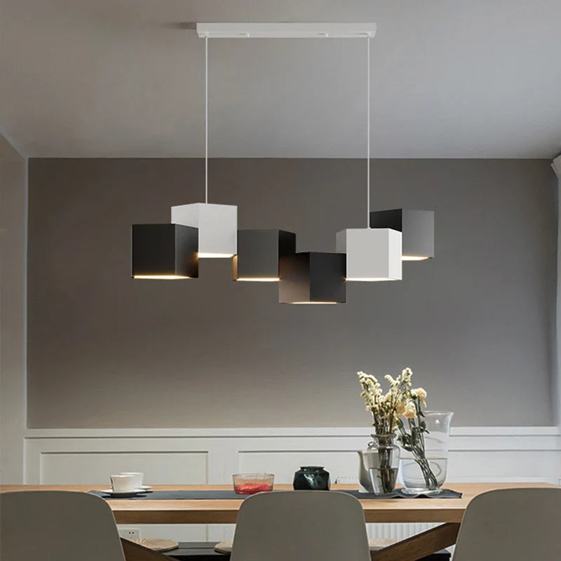 Nordic Style LED Chandelier for Kitchen Dining Tables - Axyaa Pendant Lights