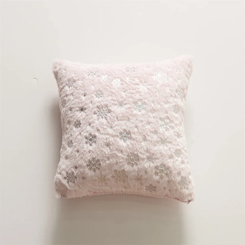 Axyaa Christmas Pillow: 18x18 Nordic Home Decorative Plush Cushion