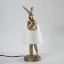 Axya Resin Rabbit LED Table Lamp Living Room Decor Bedside Home Light